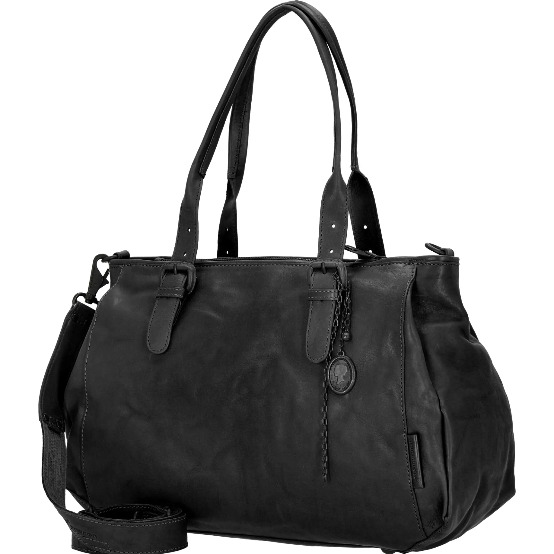 Grandmas Luxury Club Mrs. Shortbread - Handtasche 40 cm (blacksmoke)