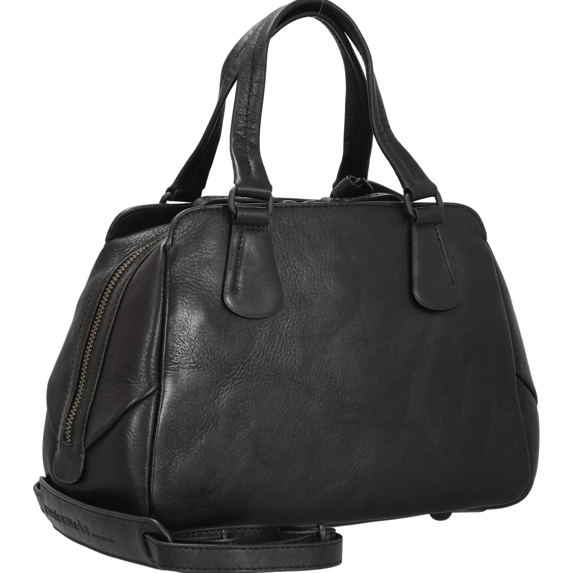 Grandmas Luxury Club Mrs. Peanut Brittle - Henkeltasche 20 cm (black smoke)