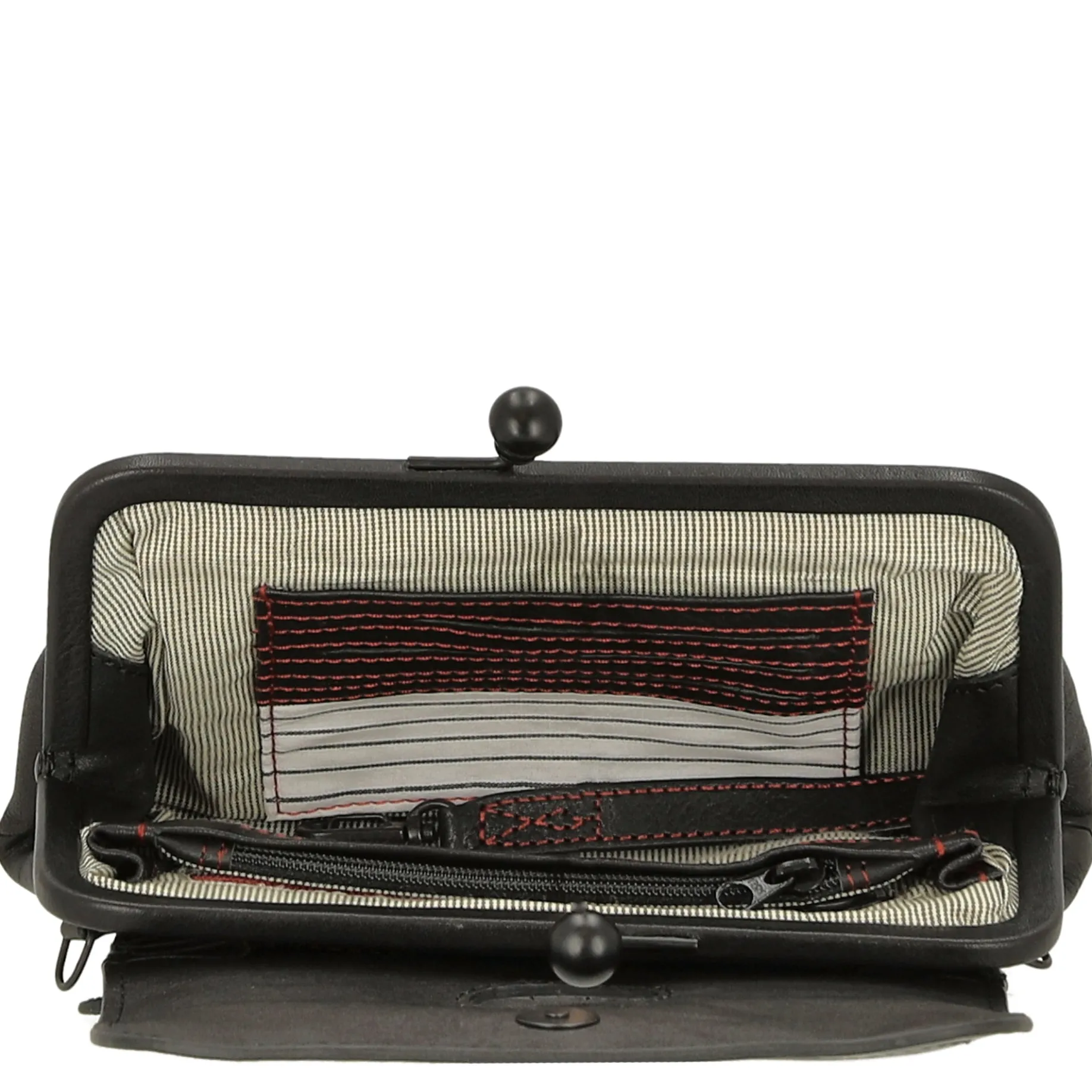 Grandmas Luxury Club Mrs. Whoopie Pie - Umhängetasche 22 cm RFID (blacksmoke)