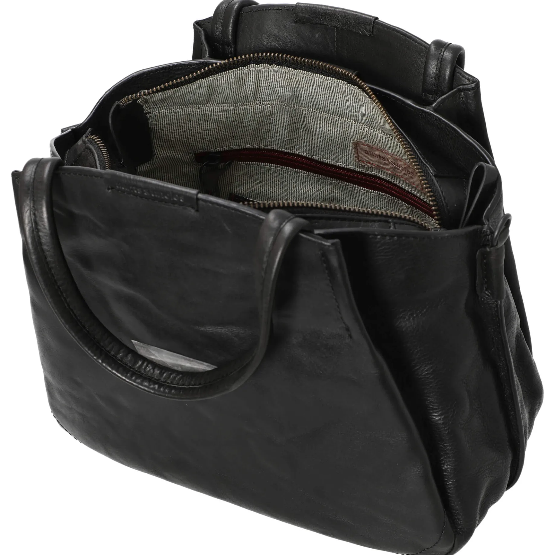 Grandmas Luxury Club Mrs. Chiffon Pie - Henkeltasche 33 cm (black smoke)