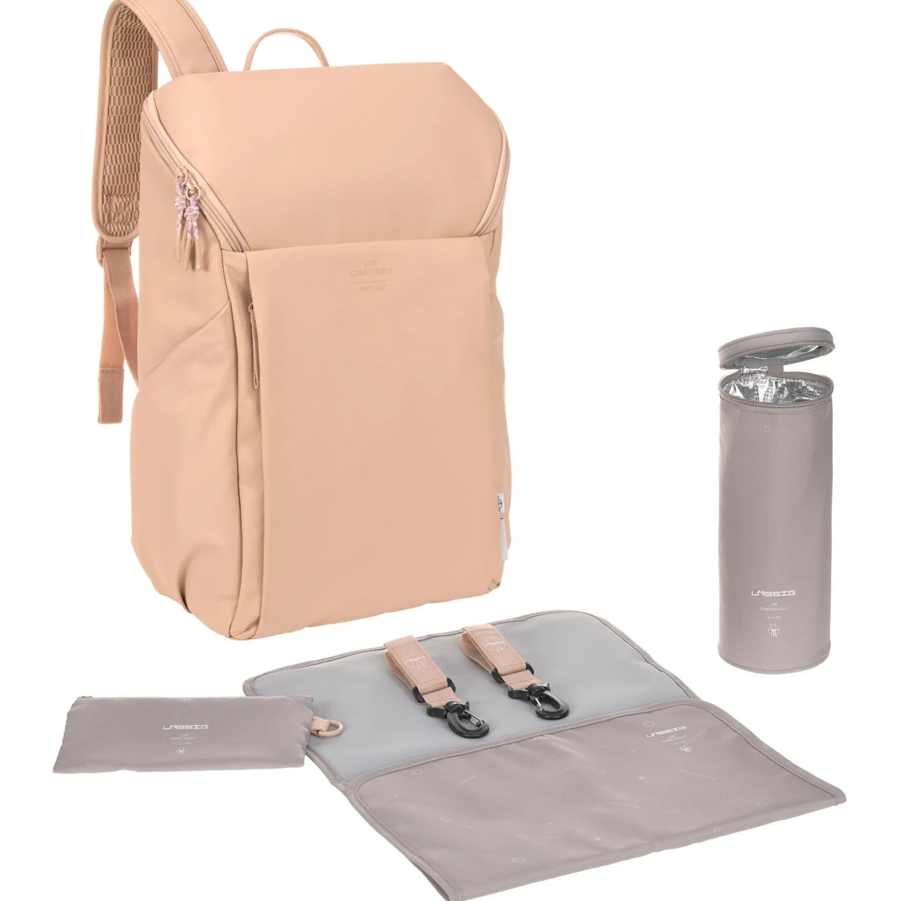 Green Label Slender Up - Rucksack 46 cm (camel)