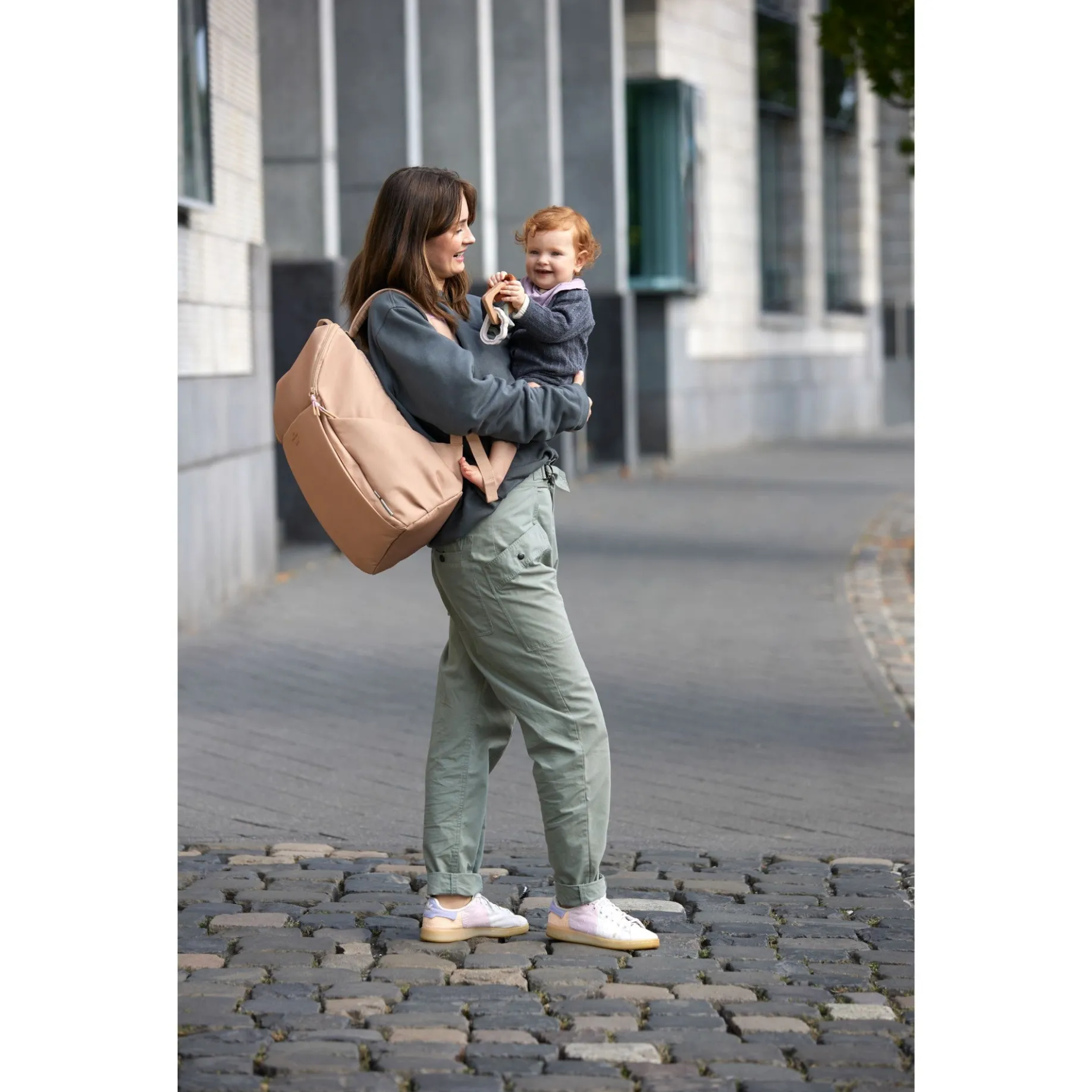 Green Label Slender Up - Rucksack 46 cm (camel)