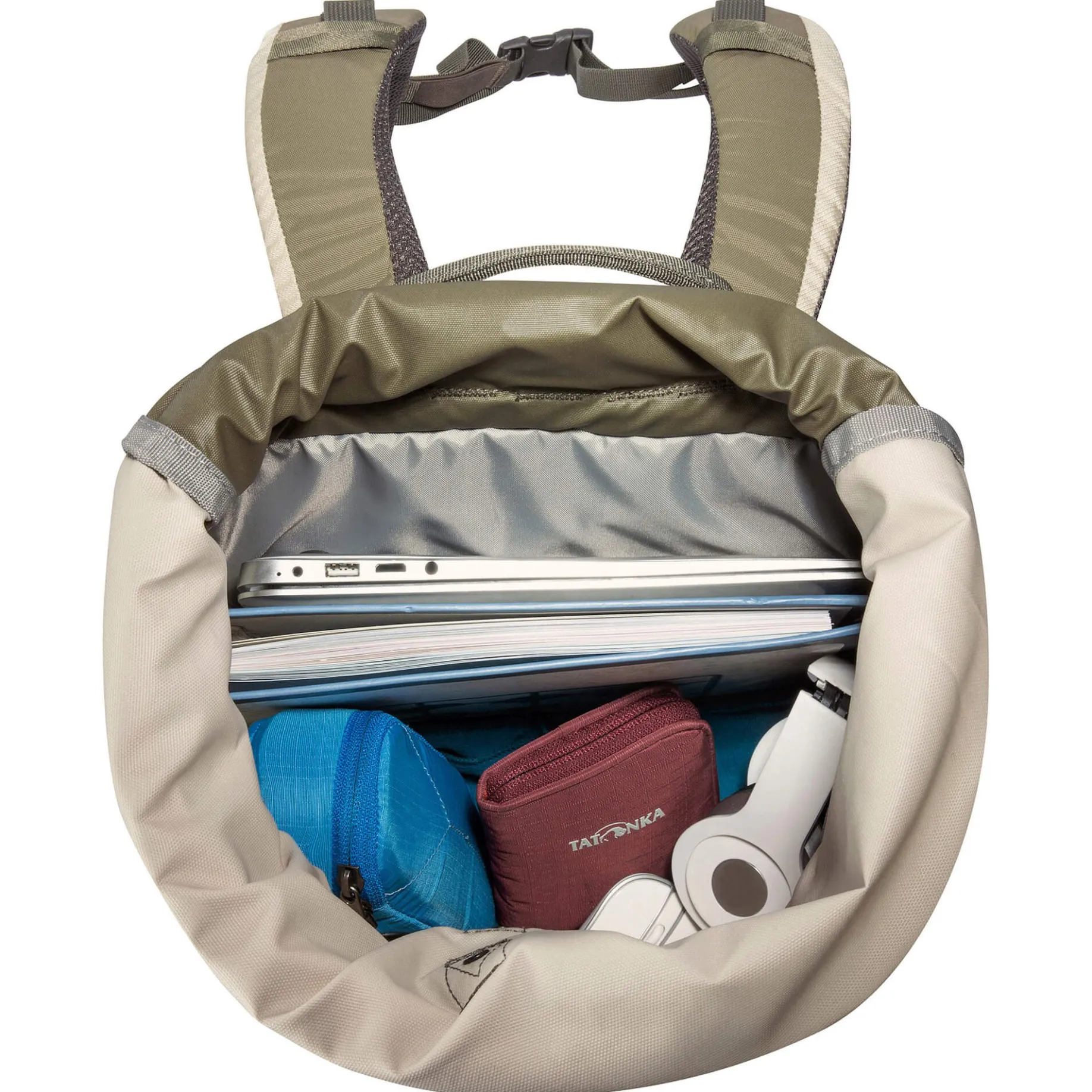 Grip Rolltop Pack S - Rucksack 15.4" 50 cm (brown rice curve)