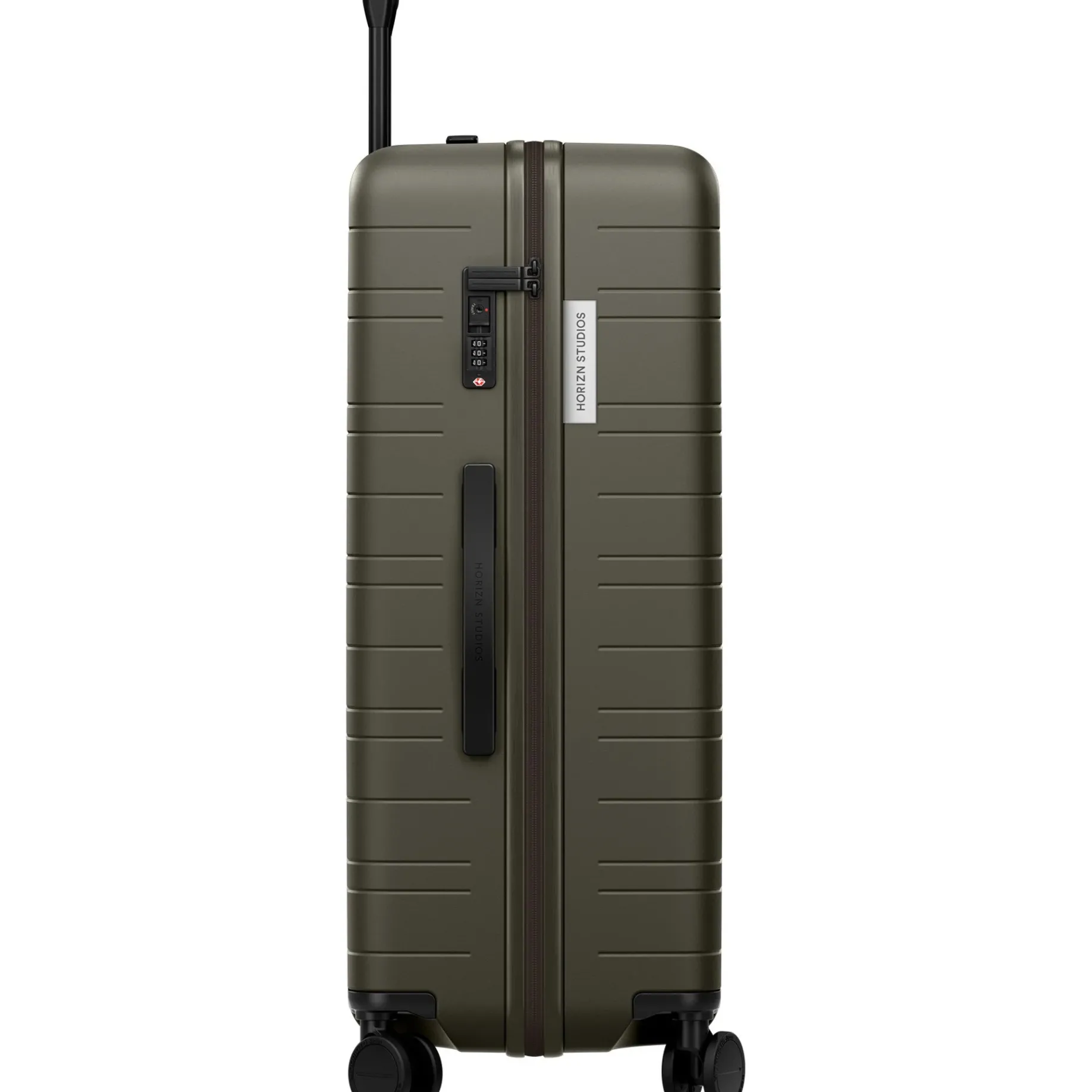 H7 Essential Check In - 4-Rollen-Trolley 77 cm (dark olive)