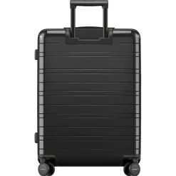 H6 Essential Check In - 4-Rollen-Trolley 64 cm (glossy all black)