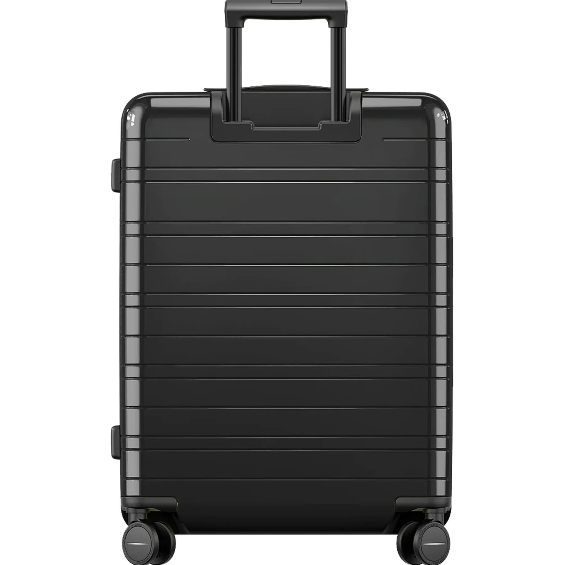 H6 Essential Check In - 4-Rollen-Trolley 64 cm (glossy all black)
