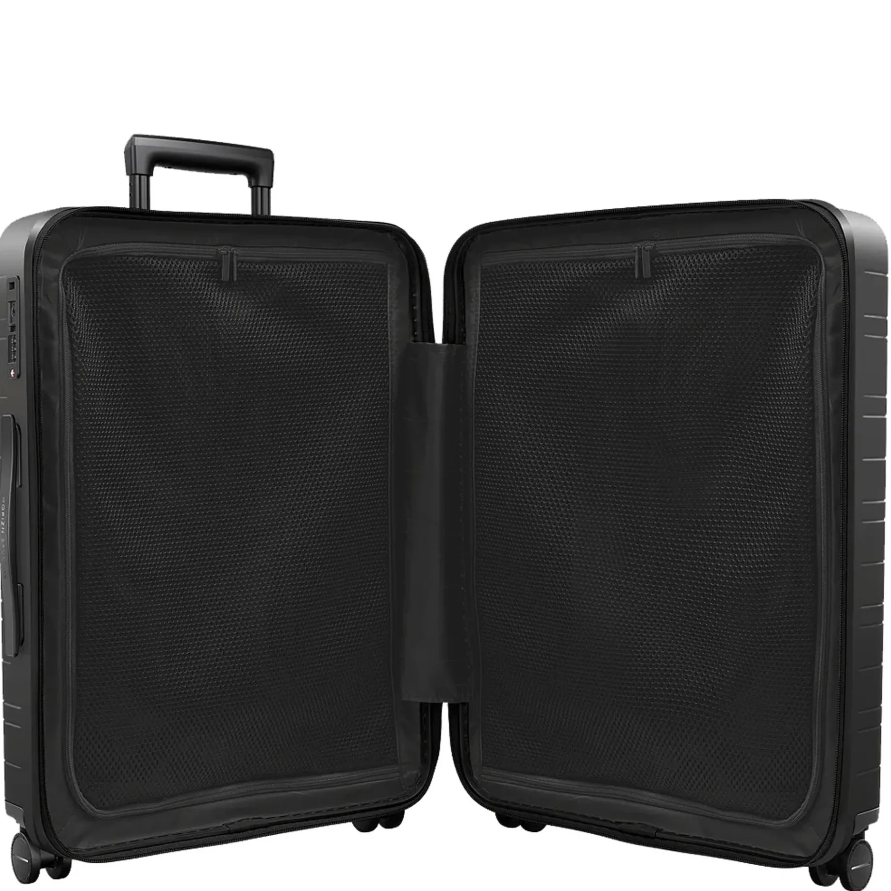 H6 Essential Check In - 4-Rollen-Trolley 64 cm (glossy all black)