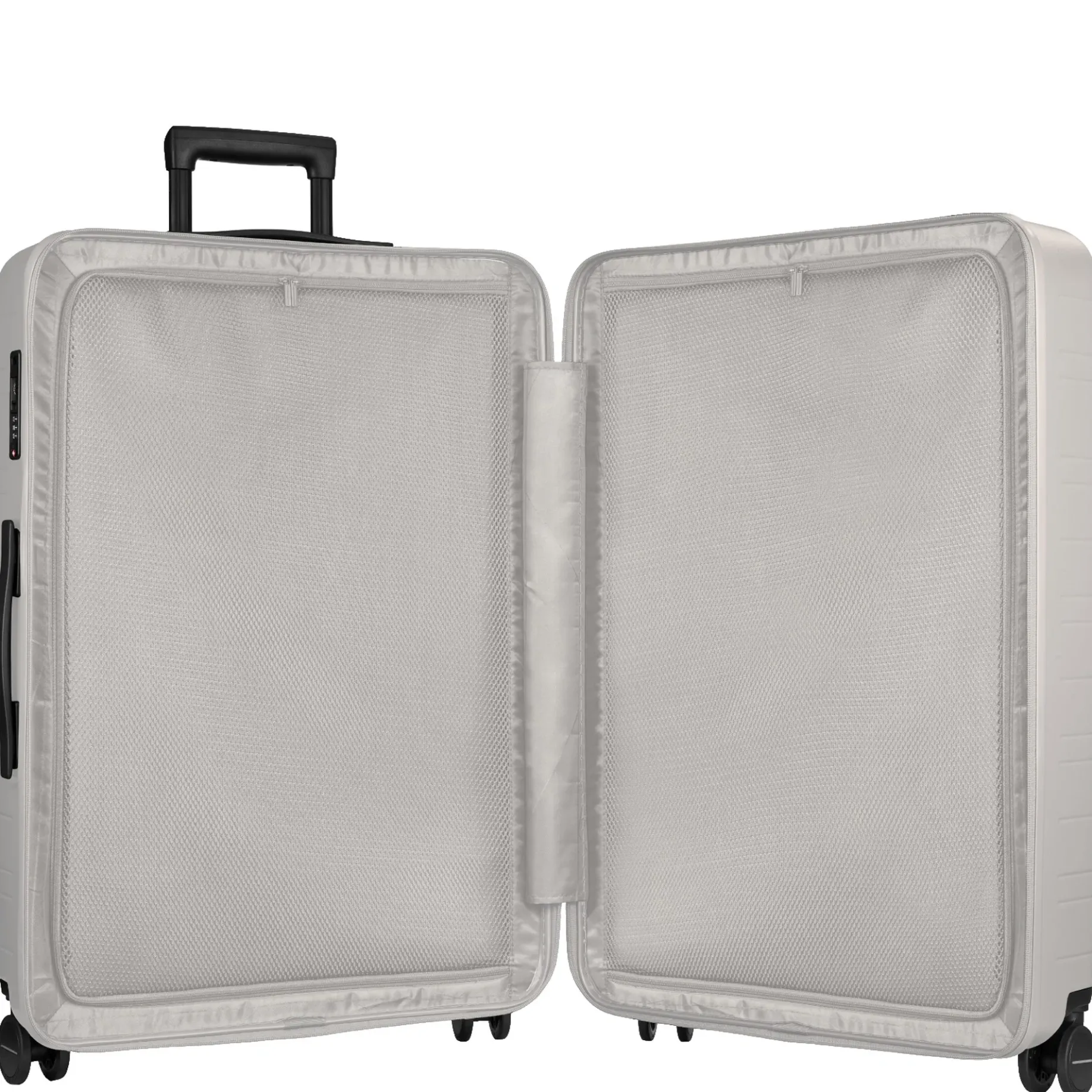 H7 Essential Check In - 4-Rollen-Trolley 77 cm (sand grey)