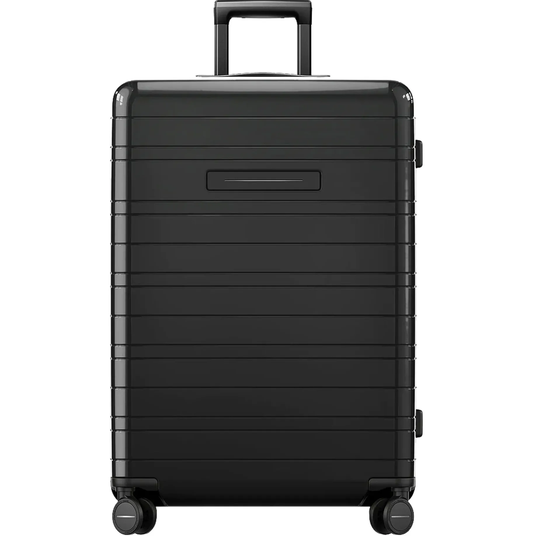 H7 Essential Check In - 4-Rollen-Trolley 77 cm (glossy all black)
