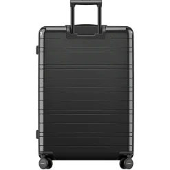 H7 Essential Check In - 4-Rollen-Trolley 77 cm (glossy all black)