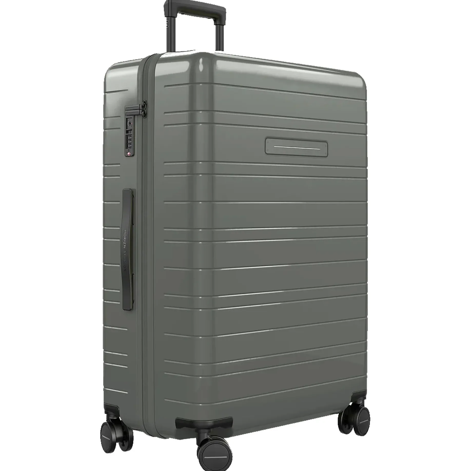 H7 Essential Check In - 4-Rollen-Trolley 77 cm (glossy agave green)