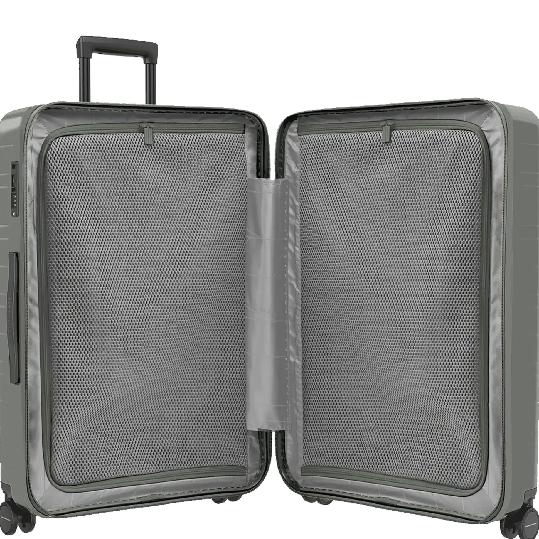H7 Essential Check In - 4-Rollen-Trolley 77 cm (glossy agave green)