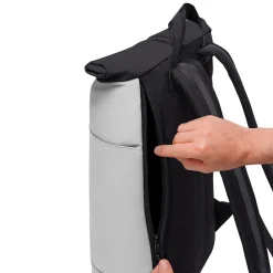 Hajo Medium Aloe Rolltop - Rucksack 16'' 45 cm (light grey/black)