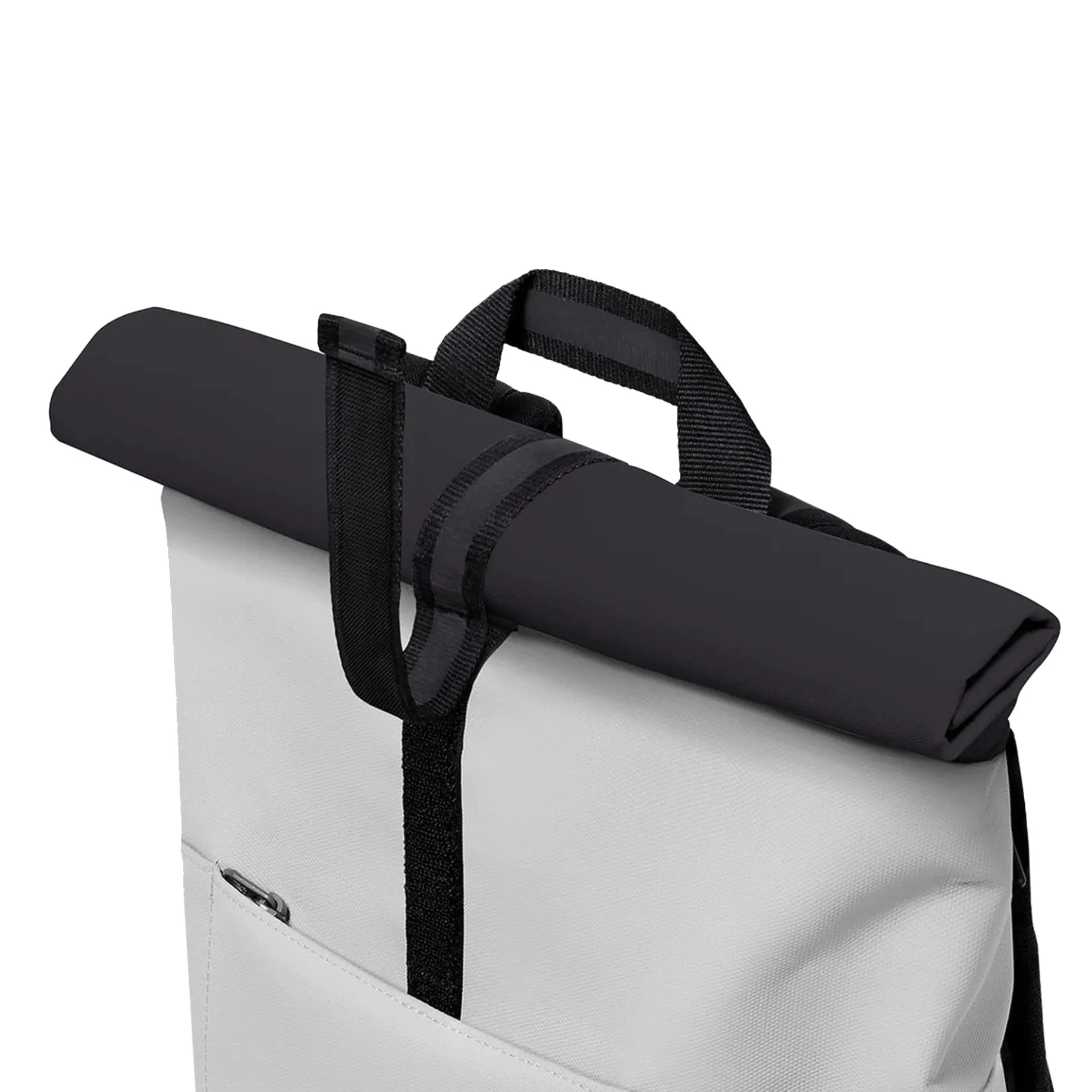 Hajo Medium Aloe Rolltop - Rucksack 16'' 45 cm (light grey/black)