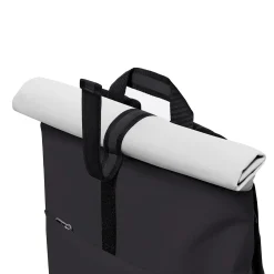 Hajo Medium Aloe Rolltop - Rucksack 16'' 45 cm (black/light grey)