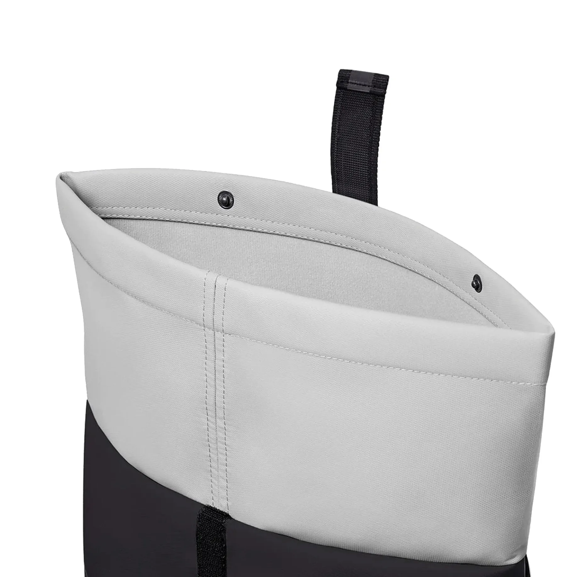 Hajo Medium Aloe Rolltop - Rucksack 16'' 45 cm (black/light grey)