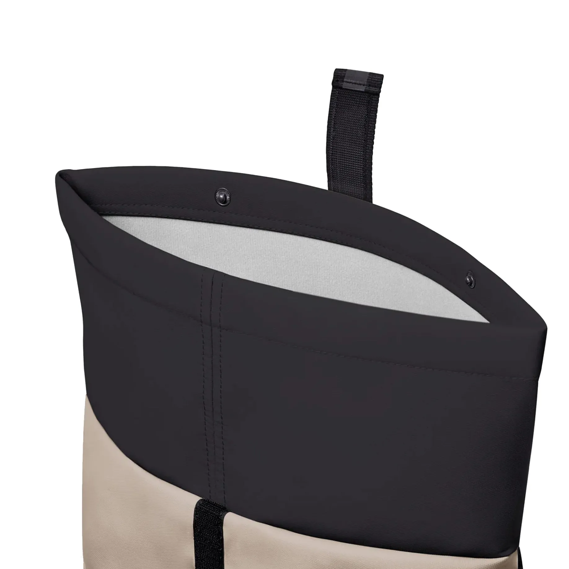 Hajo Medium Aloe Rolltop - Rucksack 16'' 45 cm (sand/black)