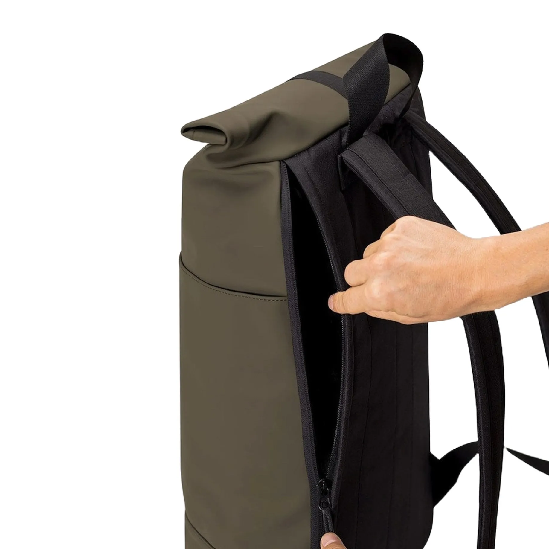 Hajo Medium Lotus Rolltop - Rucksack 16'' 45 cm (olive)