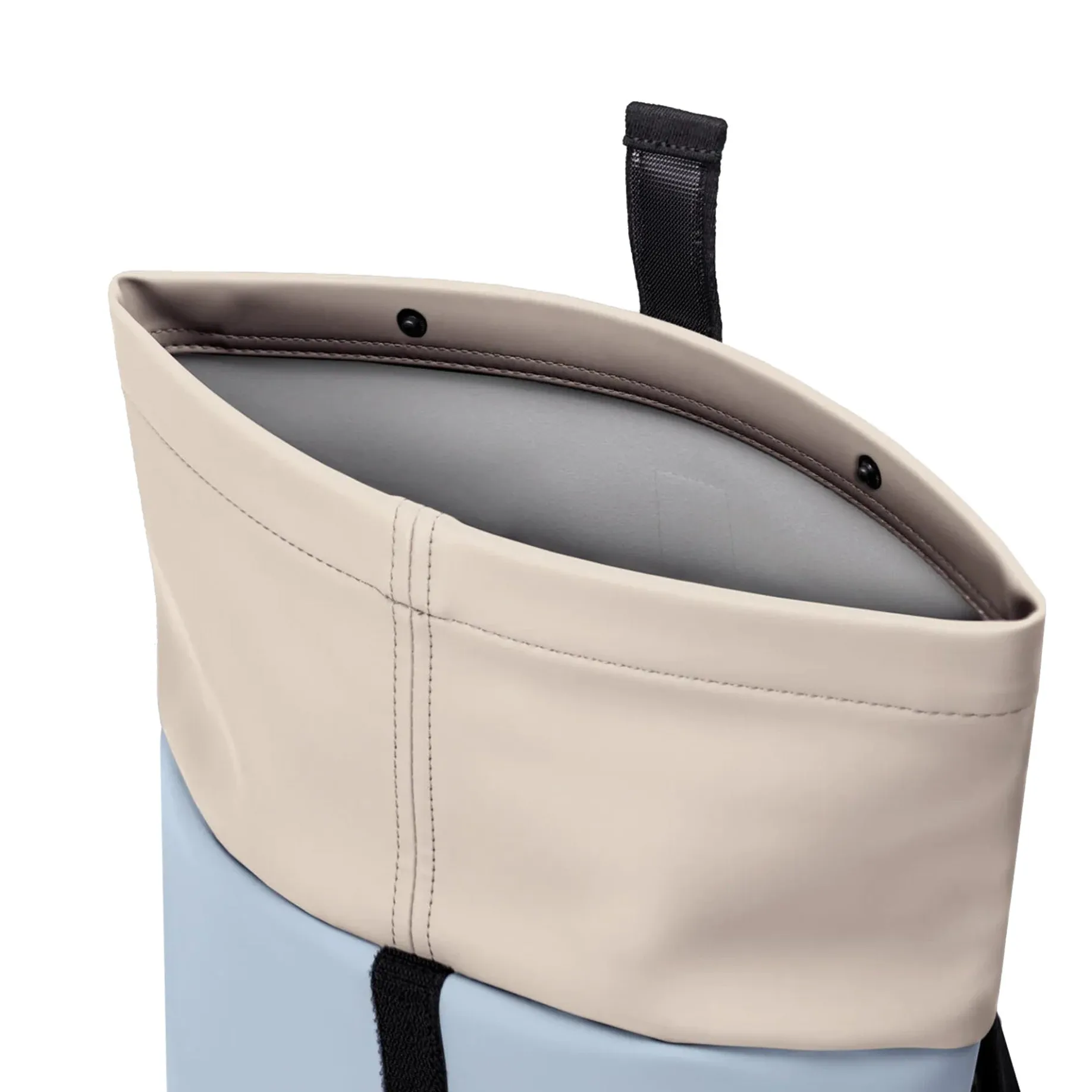 Hajo Medium Lotus Rolltop - Rucksack 16'' 45 cm (fog blue/redwood)