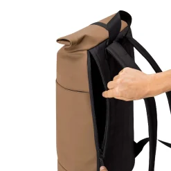 Hajo Medium Lotus Rolltop - Rucksack 16'' 45 cm (almond)
