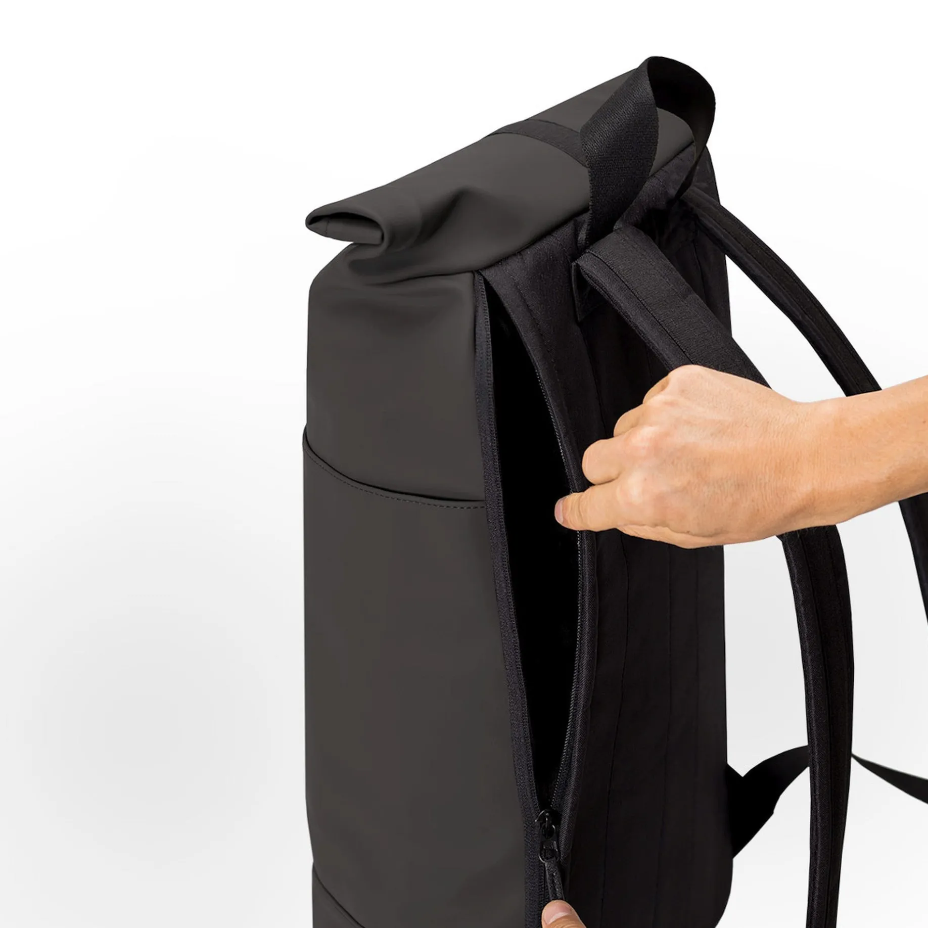 Hajo Medium Lotus Rolltop - Rucksack 16'' 45 cm (asphalt)