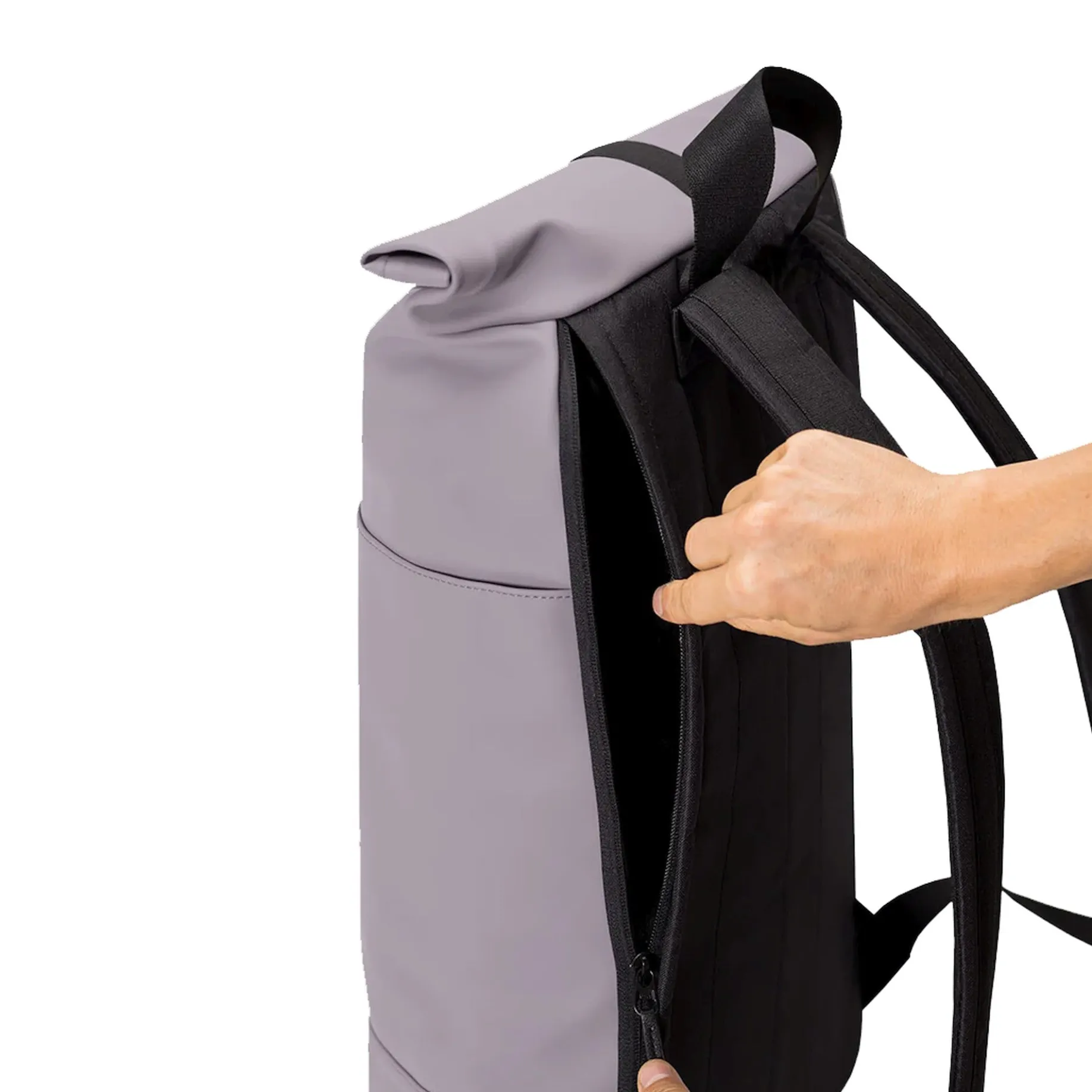 Hajo Medium Lotus Rolltop - Rucksack 16'' 45 cm (dusty lilac)