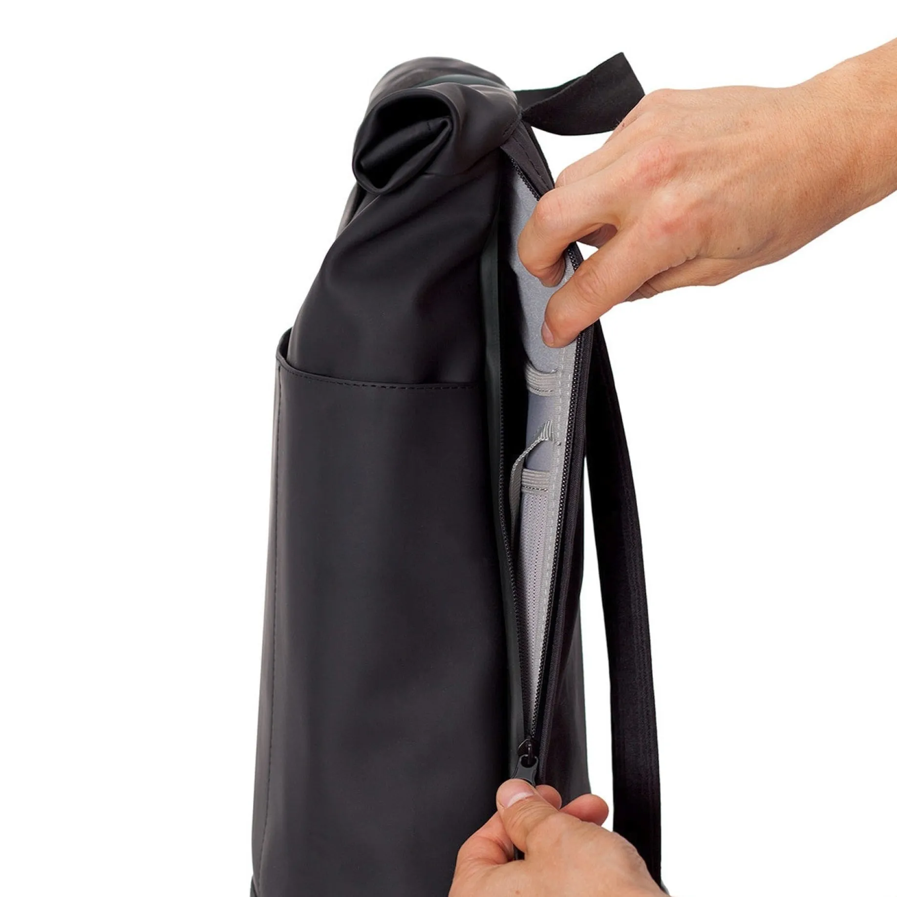 Hajo Medium Lotus Rolltop - Rucksack 16'' 45 cm (black)