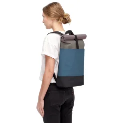 Hajo Medium Lotus Rolltop - Rucksack 16'' 45 cm (dark grey/petrol)