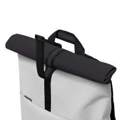 Hajo Mini Aloe Rolltop - Rucksack 16'' 42 cm (light grey/black)