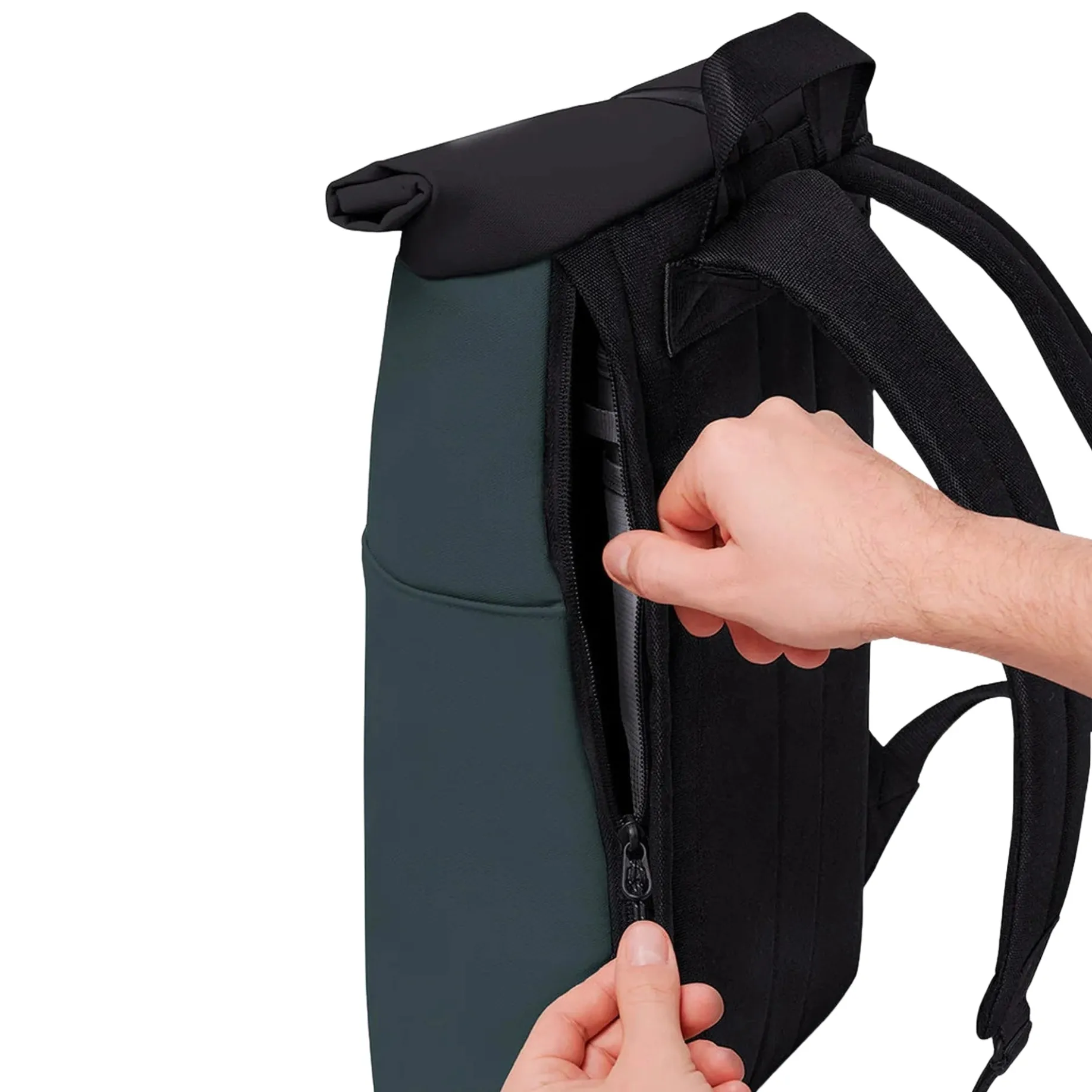 Hajo Mini Aloe Rolltop - Rucksack 16'' 42 cm (forest)