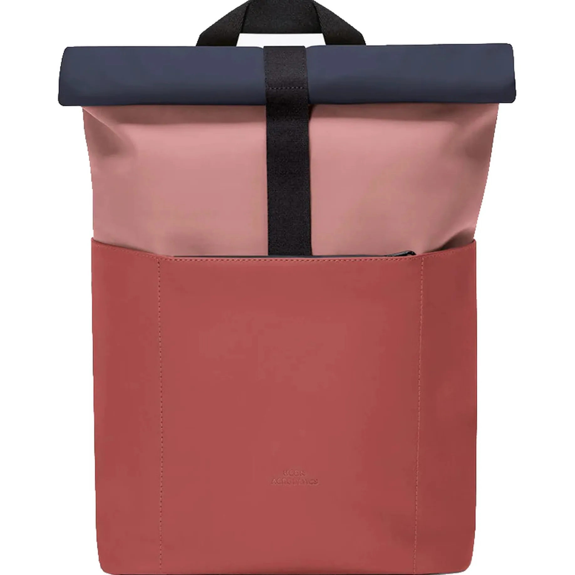 Hajo Mini Lotus Rolltop - Rucksack 16'' 42 cm (dark rose / hibiscus)