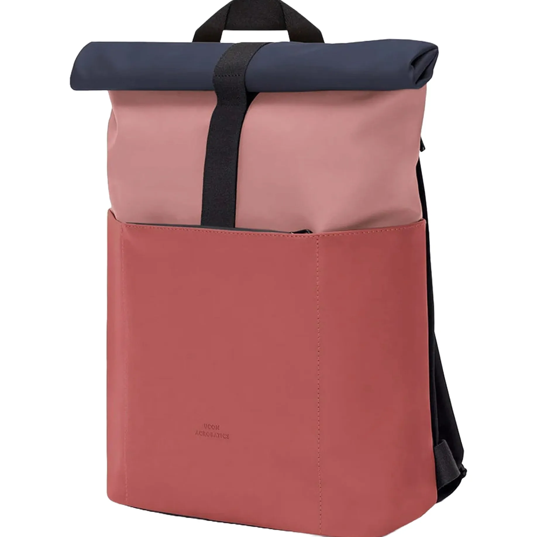 Hajo Mini Lotus Rolltop - Rucksack 16'' 42 cm (dark rose / hibiscus)