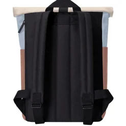 Hajo Mini Lotus Rolltop - Rucksack 16'' 42 cm (fog blue-redwood)