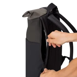 Hajo Mini Lotus Rolltop - Rucksack 16'' 42 cm (asphalt-black)