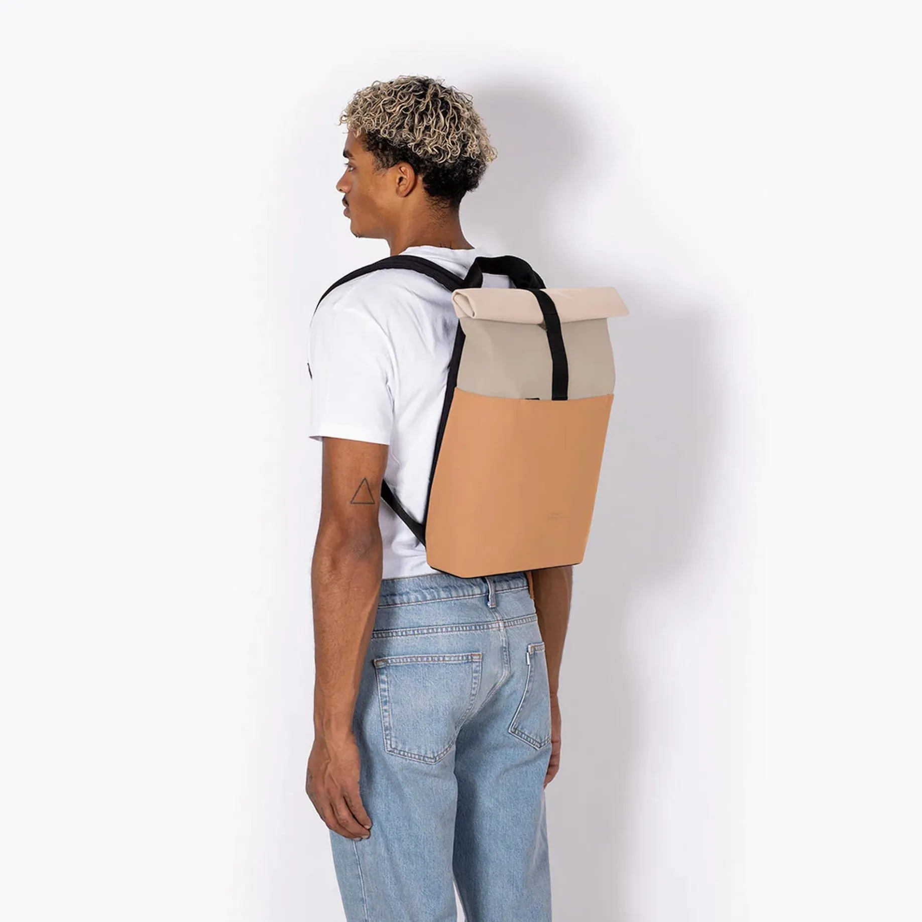 Hajo Mini Lotus Rolltop - Rucksack 16'' 42 cm (nude/clay)