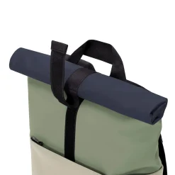 Hajo Mini Lotus Rolltop - Rucksack 16'' 42 cm (sage green - pastel green)