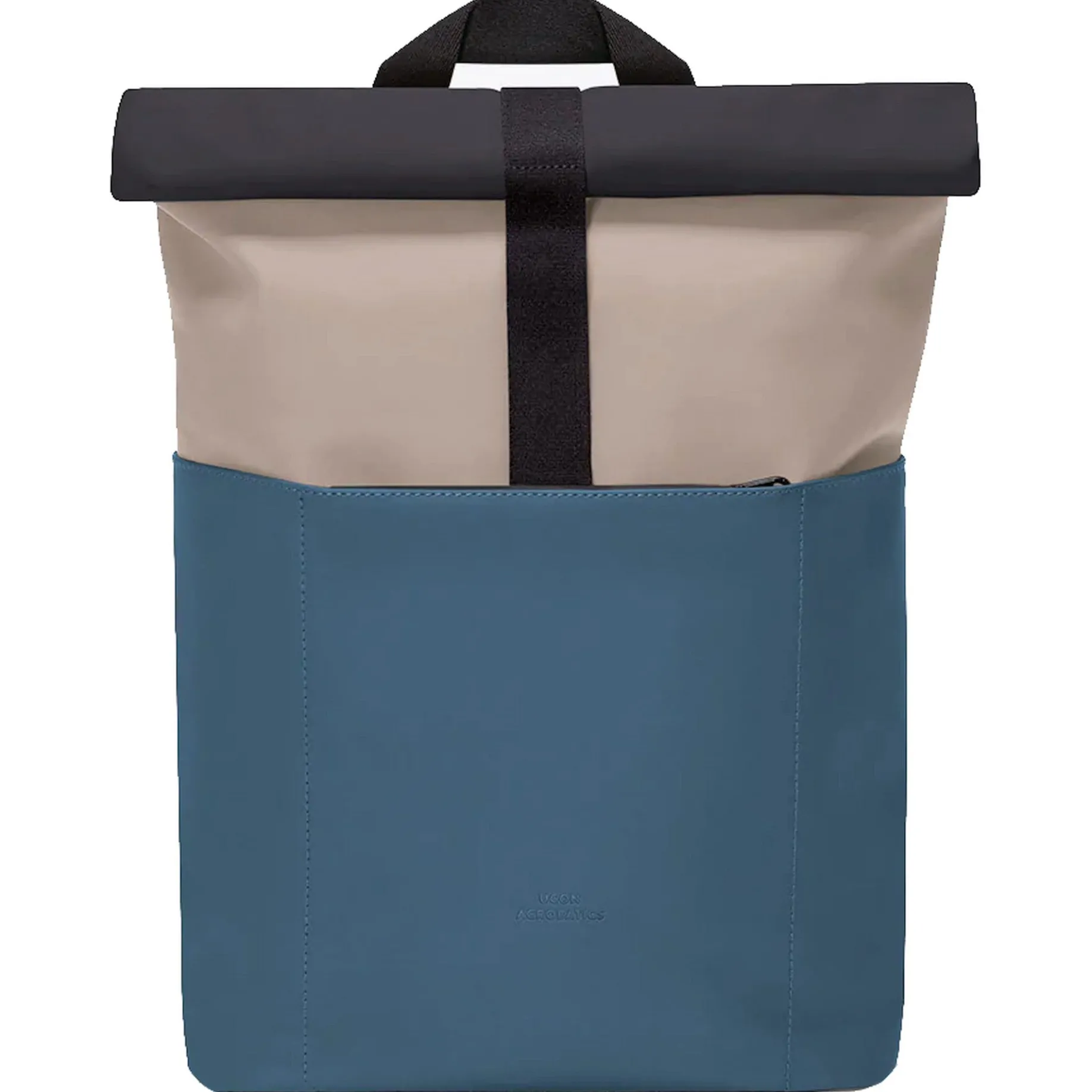 Hajo Mini Lotus Rolltop - Rucksack 16'' 42 cm (nude/petrol)