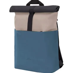 Hajo Mini Lotus Rolltop - Rucksack 16'' 42 cm (nude/petrol)