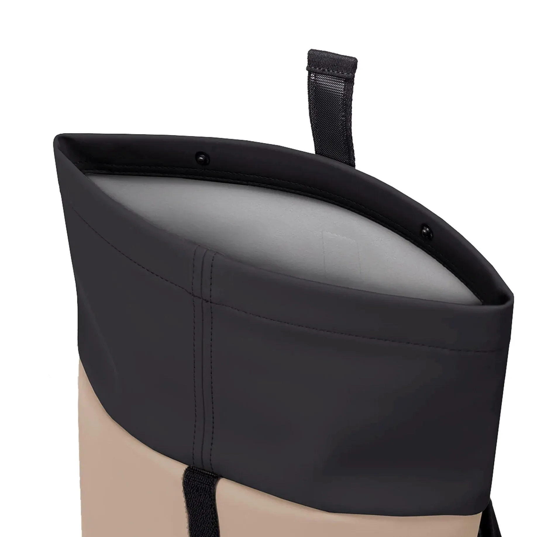 Hajo Mini Lotus Rolltop - Rucksack 16'' 42 cm (nude/petrol)