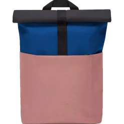 Hajo Mini Lotus Rolltop - Rucksack 16'' 42 cm (royal blue - dark rose)