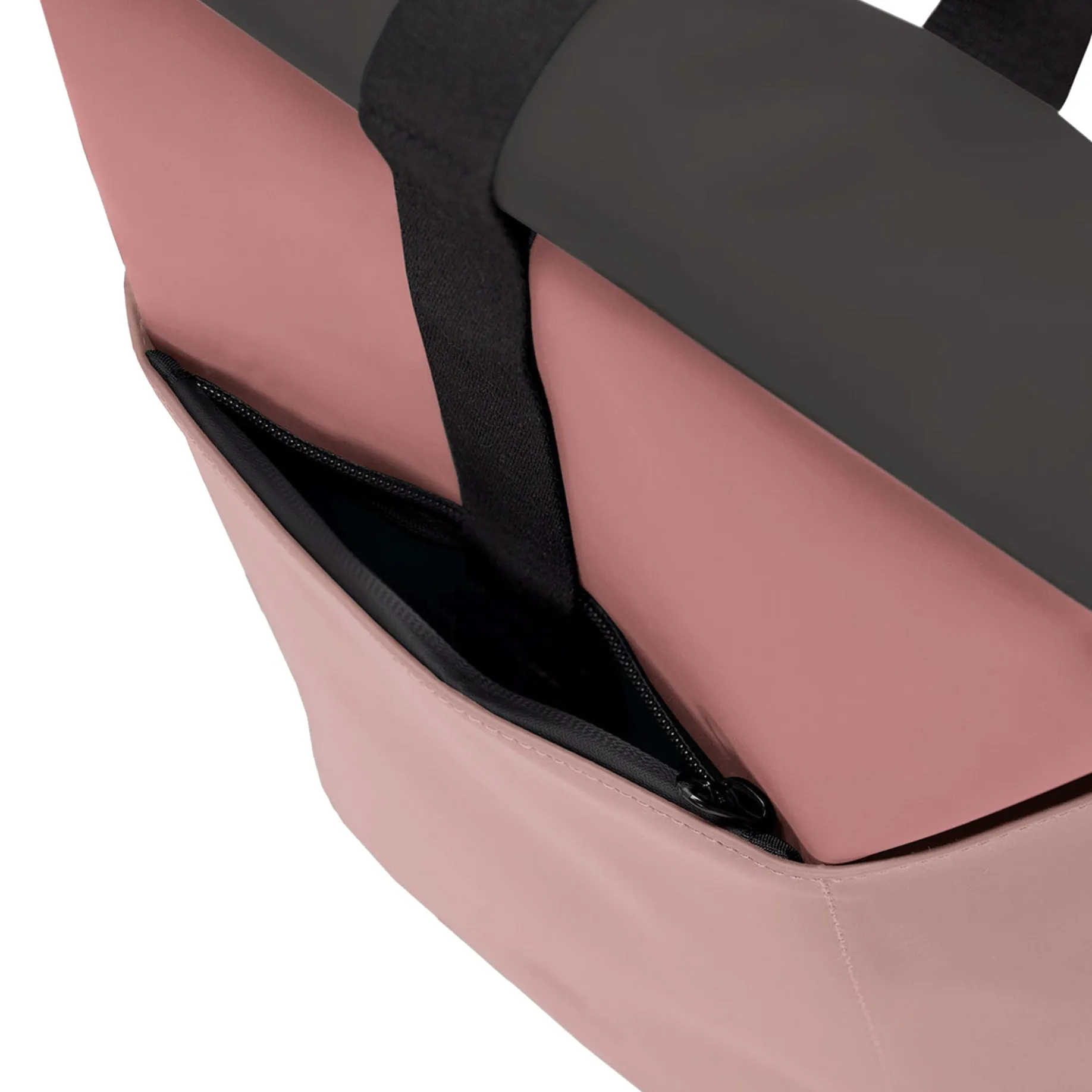 Hajo Mini Lotus Rolltop - Rucksack 16'' 42 cm (dark rose-rose)