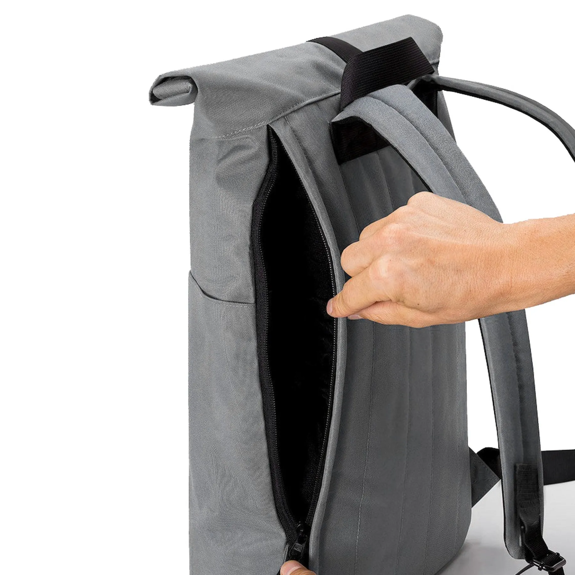 Hajo Mini Stealth - Rolltoprucksack 16'' 42 cm (grey)