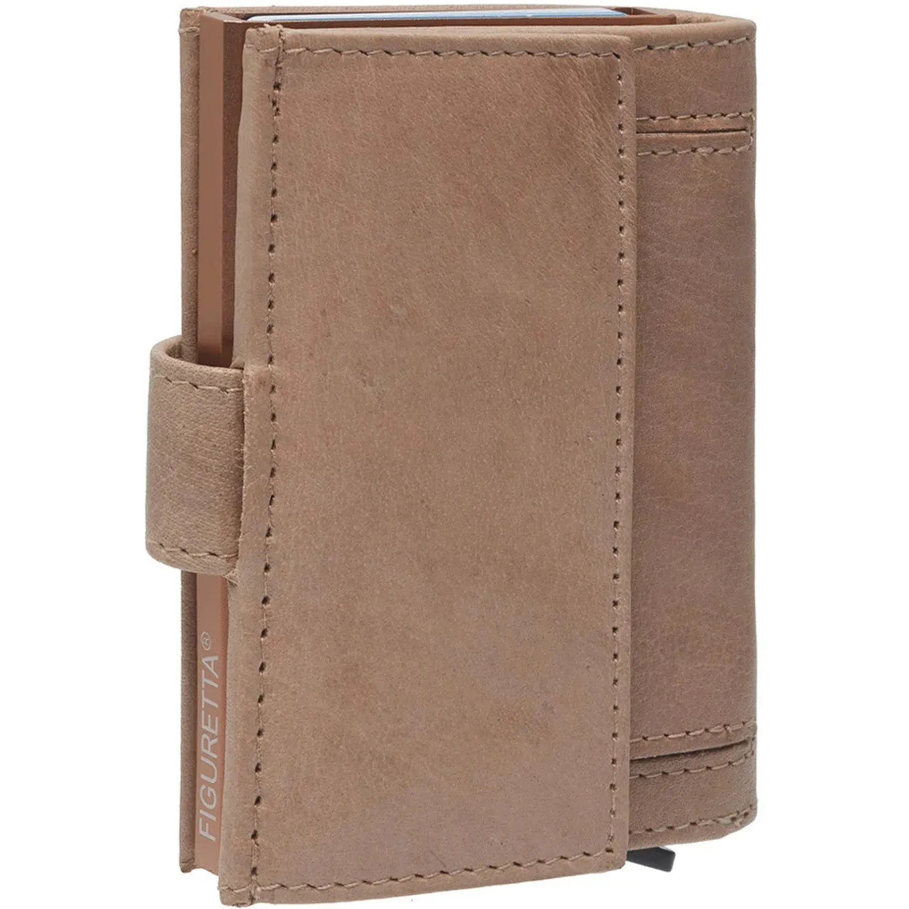 Hannover - Kreditkartenetui 6cc 10 cm RFID (off white)