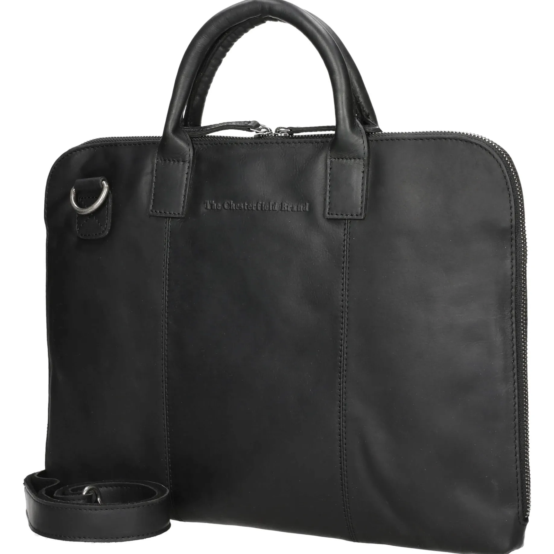 Harvey - Laptoptasche 14" Leder 37 cm (black)
