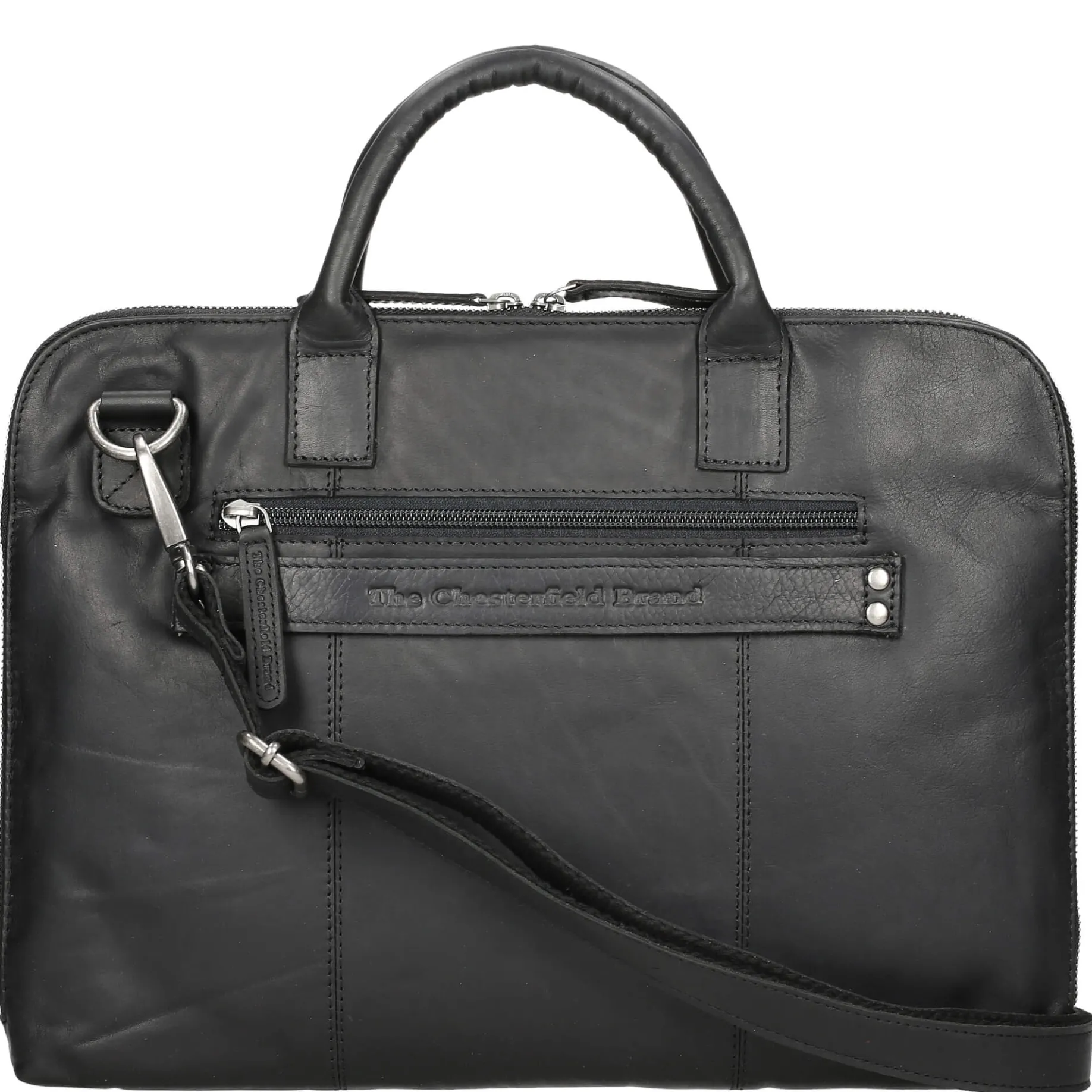 Harvey - Laptoptasche 14" Leder 37 cm (black)