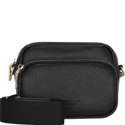 Heby - Schultertasche 18 cm (black/gold)