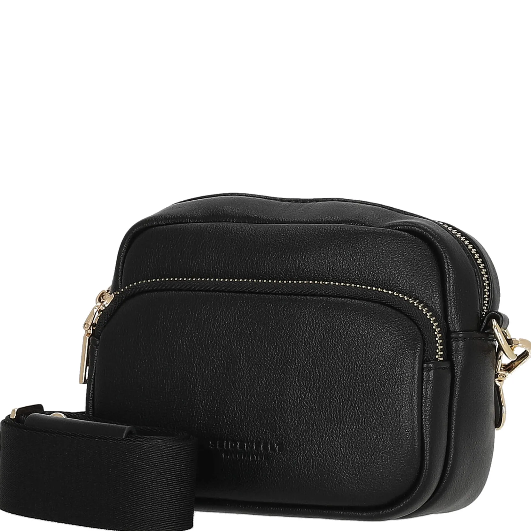 Heby - Schultertasche 18 cm (black/gold)