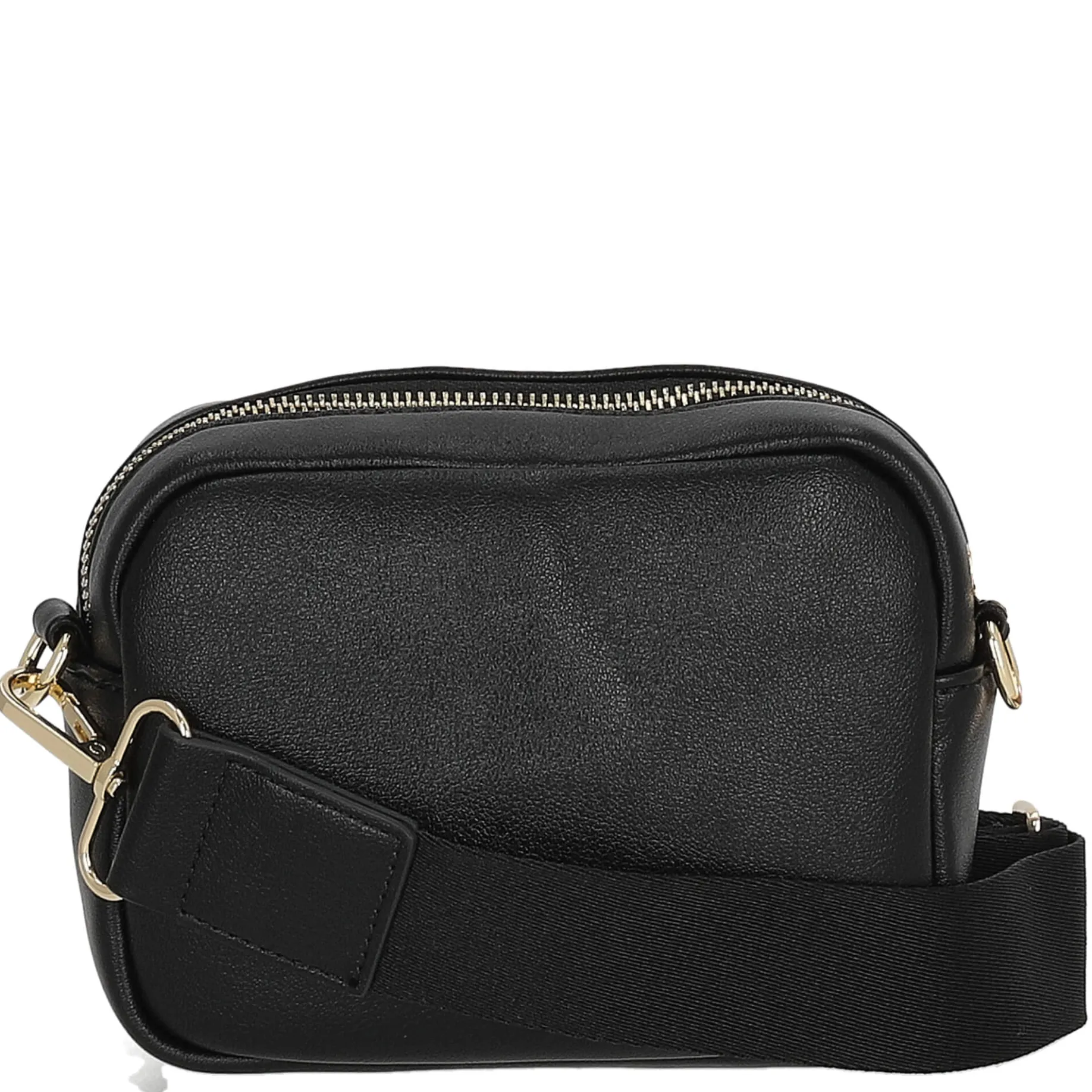 Heby - Schultertasche 18 cm (black/gold)