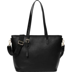 Heby - Shopper 43 cm (black/gold)