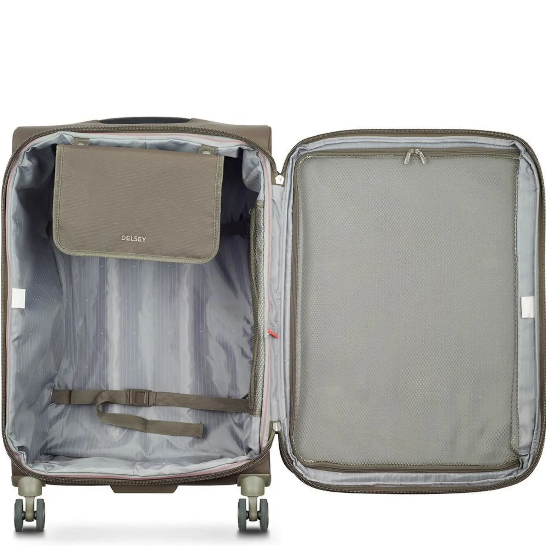 Helium Dlx 2.0 erweiterbar - 4-Rollen-Trolley 71 cm (mokka)